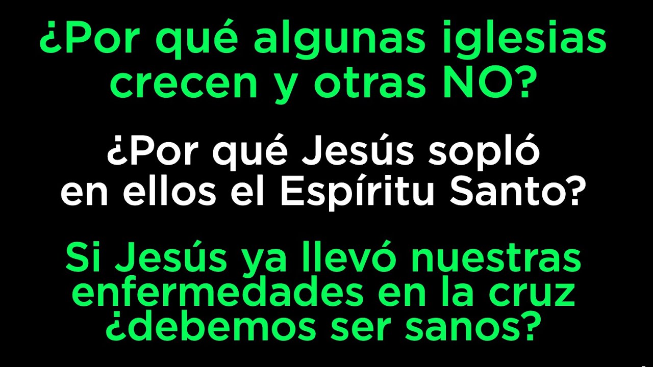 ¿Por qué algunas iglesias crecen y otras NO? ¿Llevó nuestras enfermedades para ser sanos? – Dr. Murr