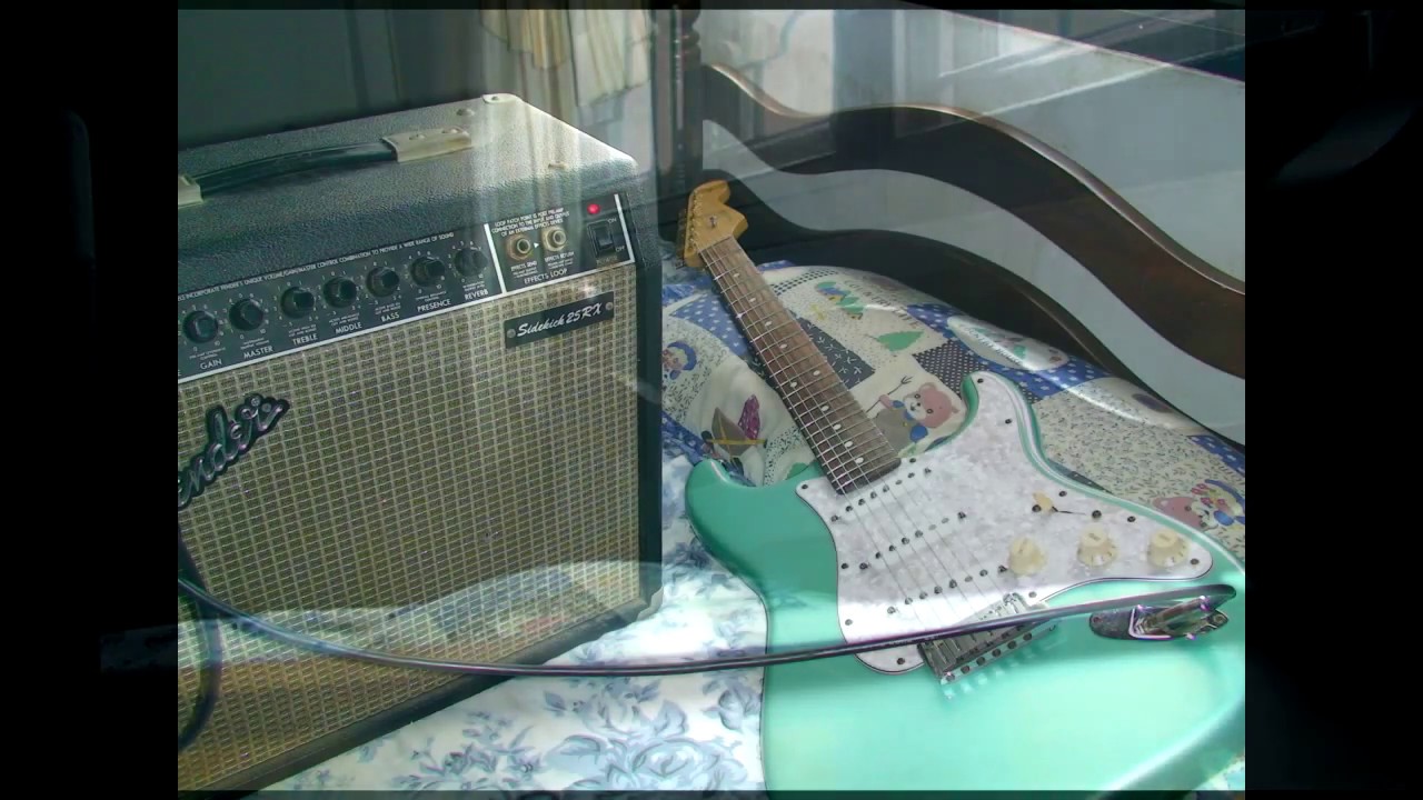 Fender Sidekick 25 RX amplifier test with custom shop 65 pickups