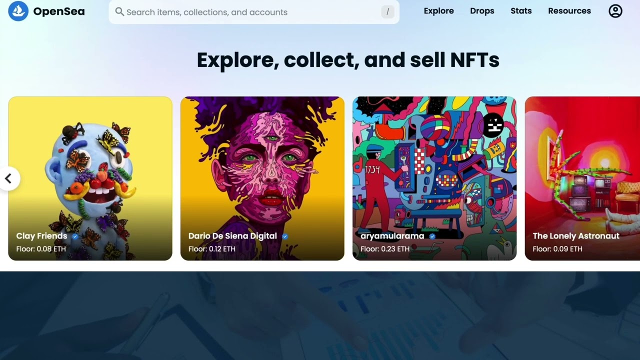 5-6 - Explore Top NFT sites