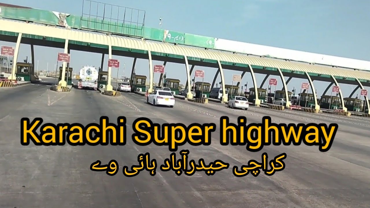 Karachi hyderabad beautiful super highway road
