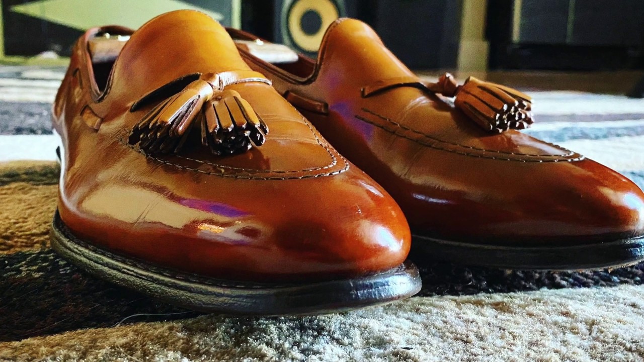 Show Me Your Tassels | How to maintain a High Shine on Allen Edmonds | ASMR Shoe Shine