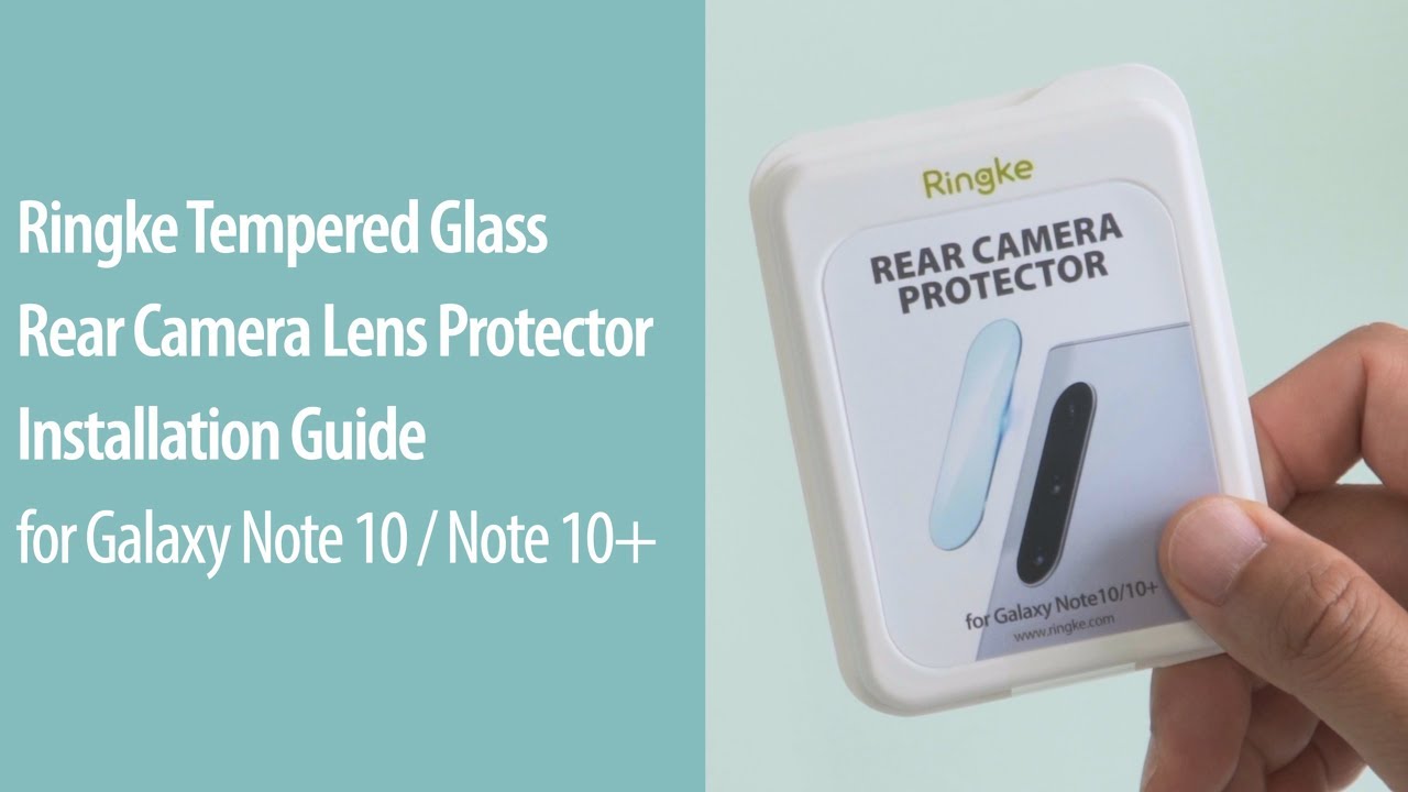 Protect Your Camera! With Ringke Camera Lens Protector for the Galaxy Note 10 / Note 10+