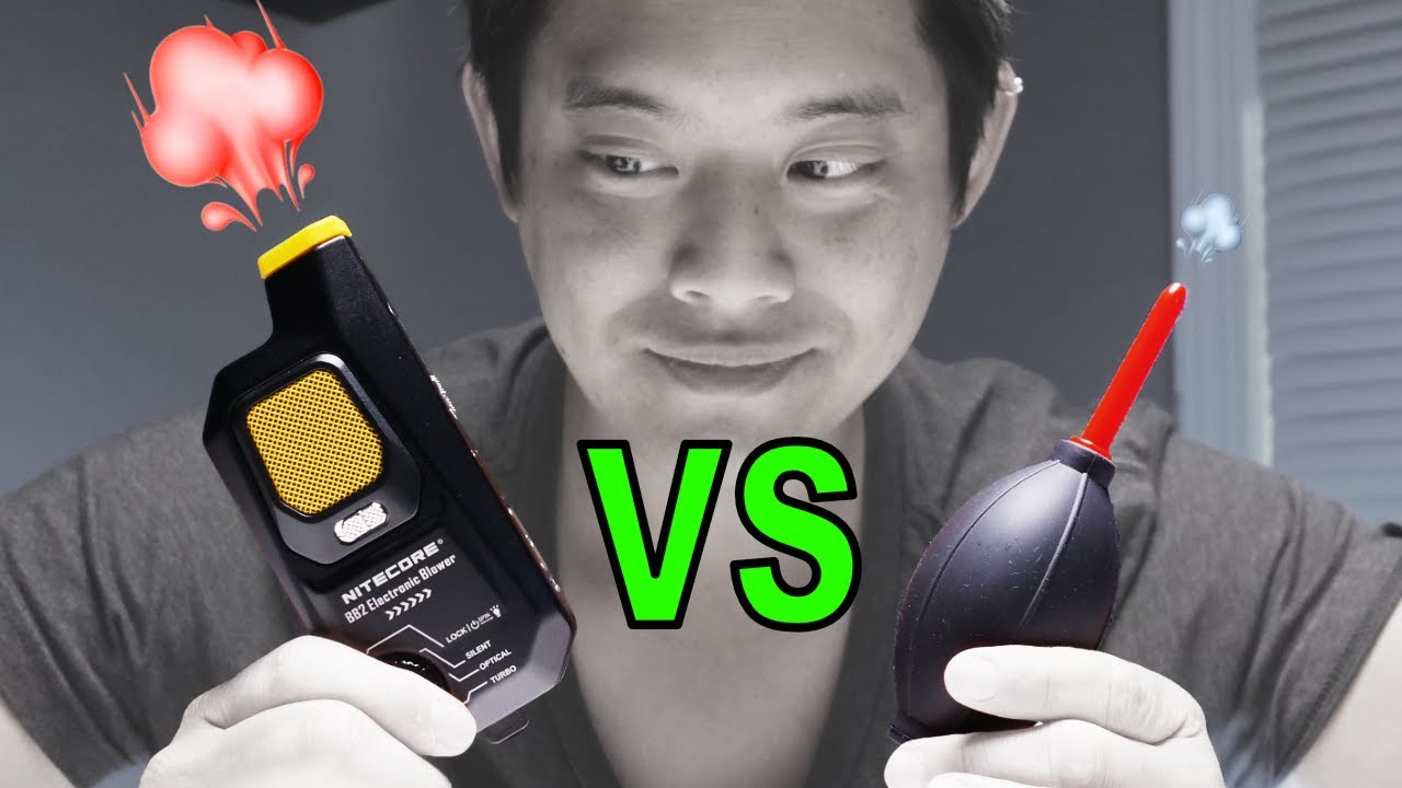 Manual or Electronic Dust Blower? Nitecore BlowerBaby BB2