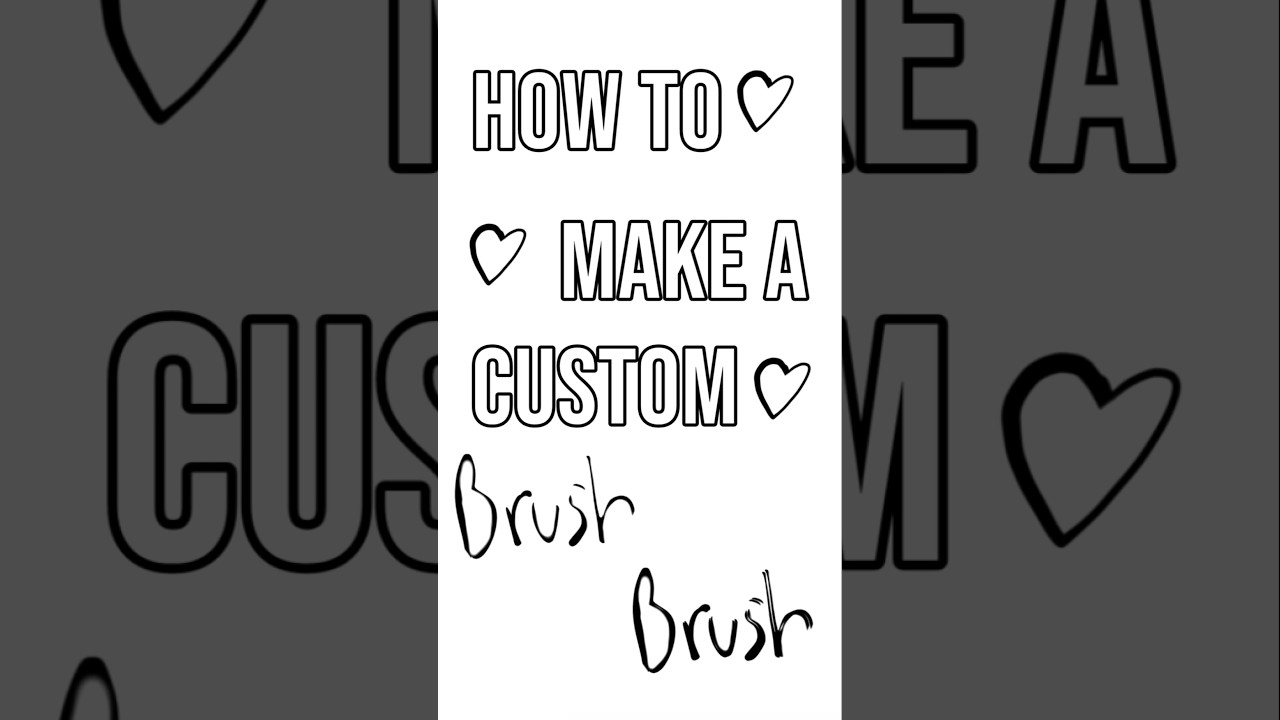 как создать собственную кисть в ibispaint ♡ | #ibispaintx #brushtutorial #art #digitalart
