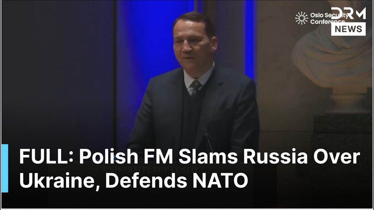 “Any NATO Split Helps Putin”: Poland’s FM Sikorski Issues Blunt Warning to the West | AC1G