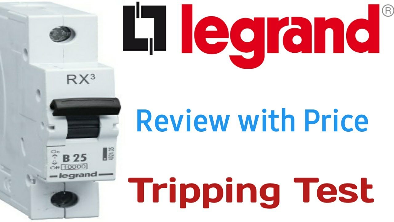 Legrand MCB || RX³ || Review || Tripping test || C-Curve || Price || ✓