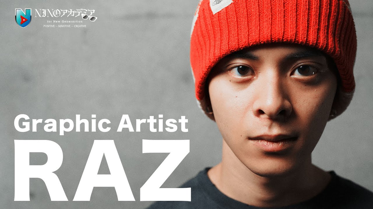 【グラフィックアーティストが語るアナログアートの価値】Graphic Artist〜RAZ〜対談_No.01