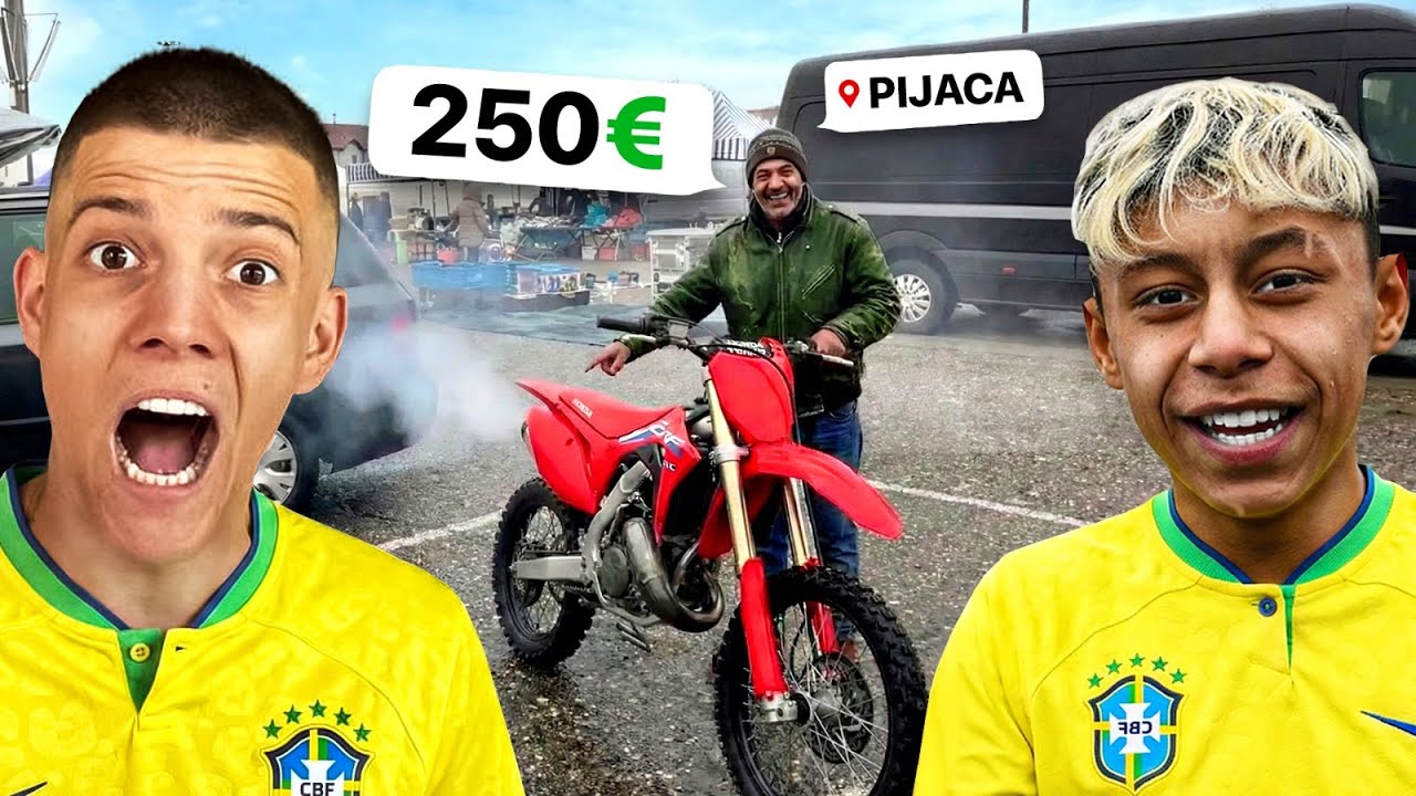 KUPIO SAM MOTOR BRAZILCU NA PIJACI ! *potrosili 1000€*
