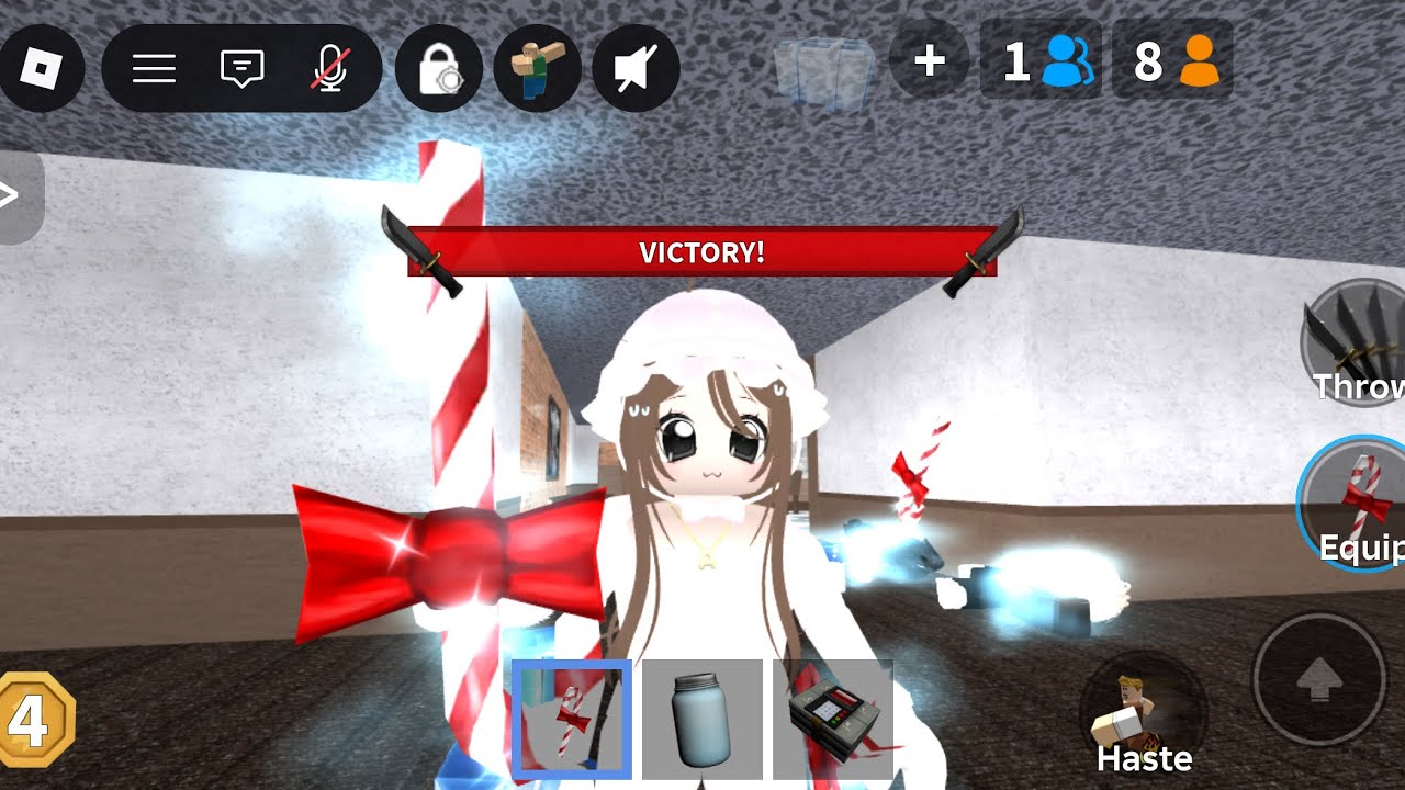 Mm2 Mobile *ПОБЕЖДЕНИЕ КОМАНДНЫХ ИГРОКОВ* Монтаж
