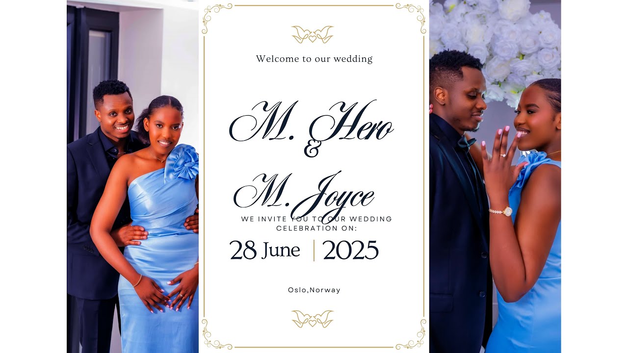 Ubukwe bwa   M.Hero. &   M. Joyce  28 June 2025 || Hero  & Joyce  Wedding