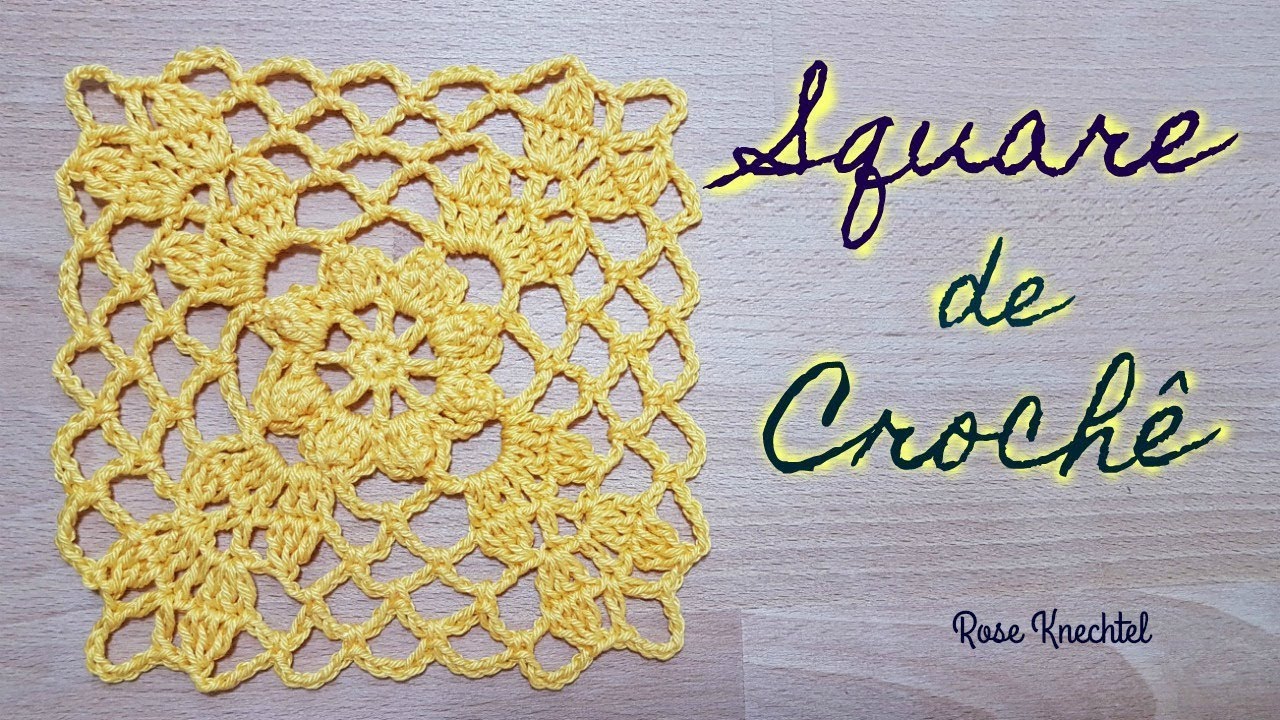 Square de Crochê 02 e União