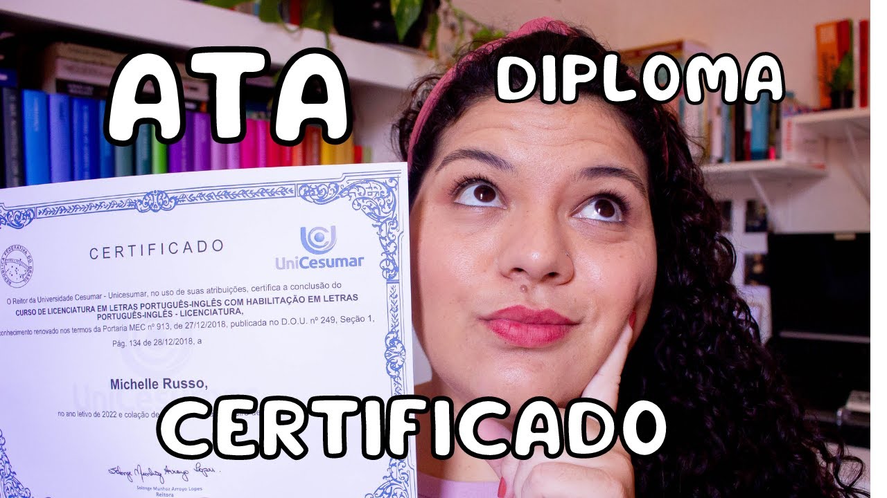 COMO ENVIAR A ATA PARA EMISSÃO DO DIPLOMA NA UNICESUMAR EAD