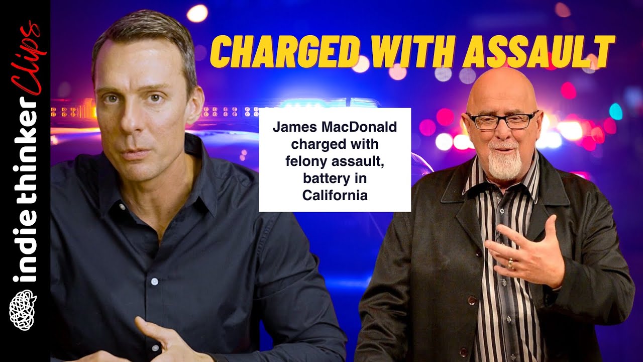 James MacDonald Charged With Felony Assault