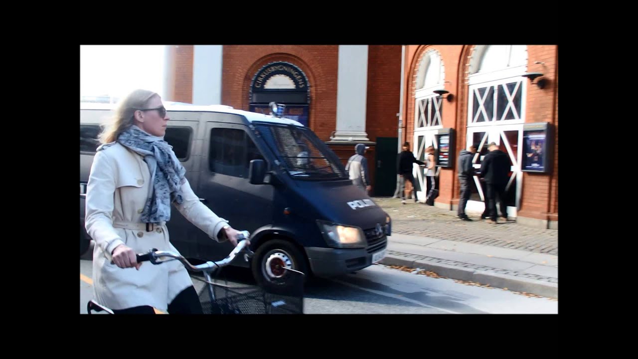 Undercover Danish police arrest anti-racist activists in Copenhagen.
