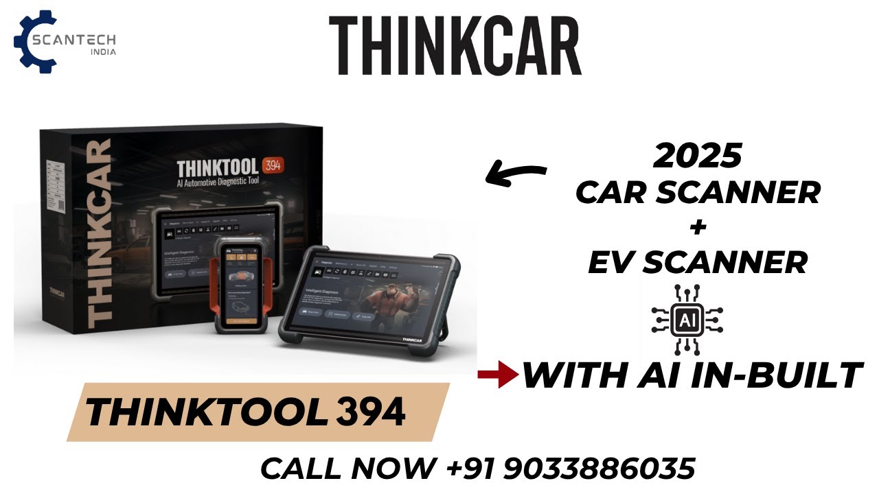 Thinkcar Thinktool Expert 394 Unboxing | Car Scanner + EV Scanner | AI Car Scanner #carscanner