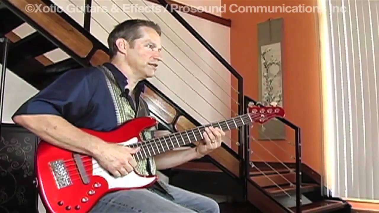 Vail Johnson with Xotic Bass XJ-1T 5-string