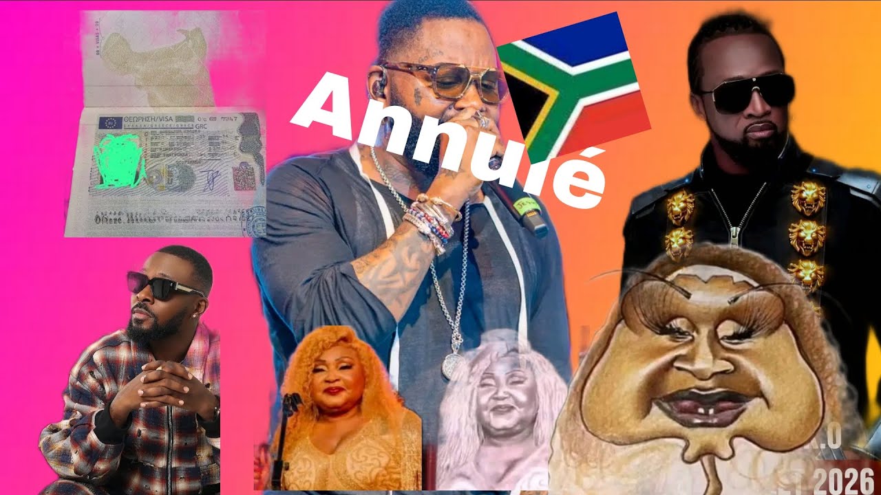 FERRE GOLA CONCERT AFRIQUE DU SUD ANNULÉ, MBILIA BEL DEMANDE PARDON, HÉRITIER, WERRA RIEN NE MARCHE