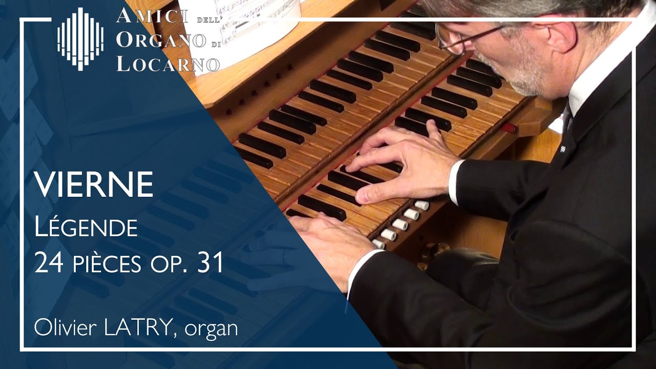 L. Vierne: Légende (from 24 Piéces en Style libre op. 31) - Olivier Latry | AOL live 2020
