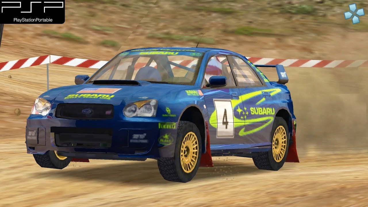 Colin McRae Rally 2005 — игровой процесс PSP 4k 2160p (PPSSPP)