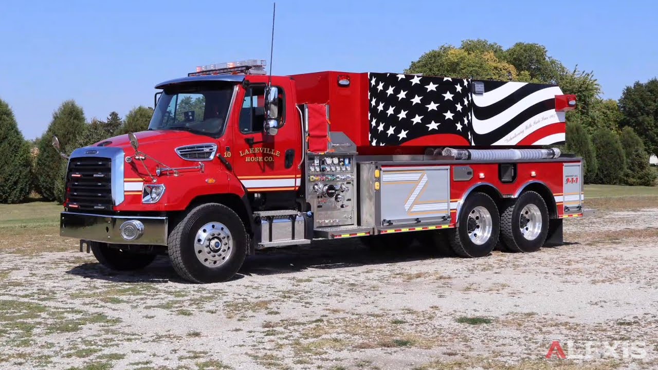 LAKEVILLE HOSE COMPANY #1 - ALEXIS 3000 GALLON TANKER #2572 - LAKEVILLE, CONNECTICUT