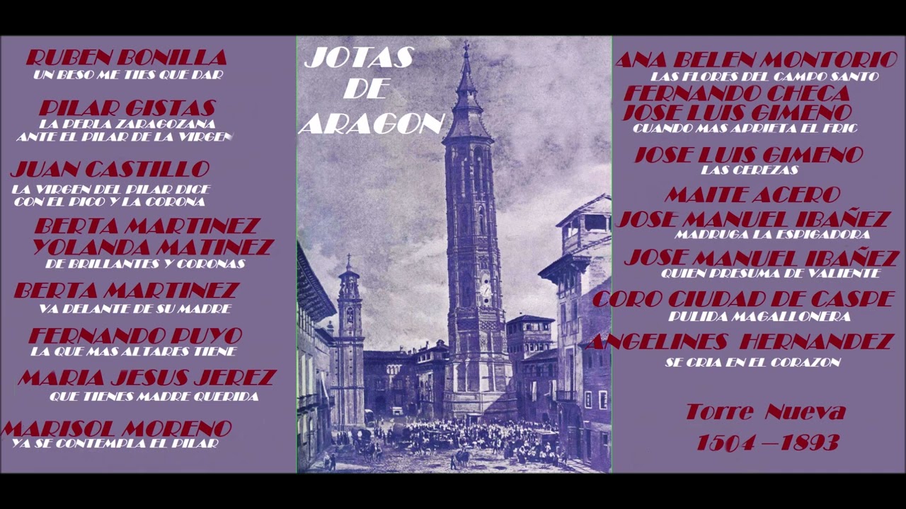 JOTAS DE ARAGON , VARIOS ARTISTAS .
