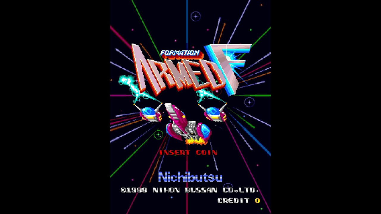 FORMATION ARMED F (アームドF). [Arcade - Nichibutsu]. (1988). All.