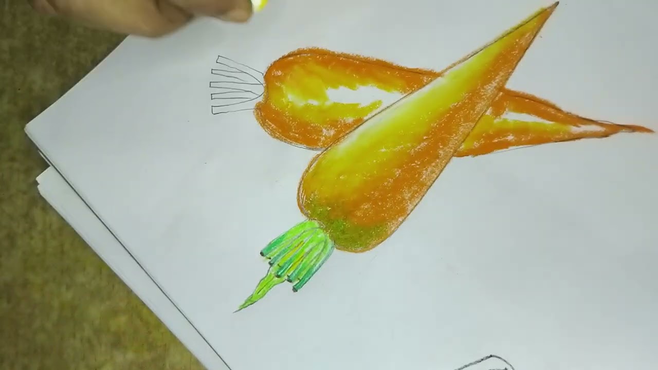 সঠিক নিয়মে গাজর আঁকি । Draw a carrot in the correct order.সবাই সাবস্ক্রাইব করে allবাটনচাপদিয়েরাখুন।