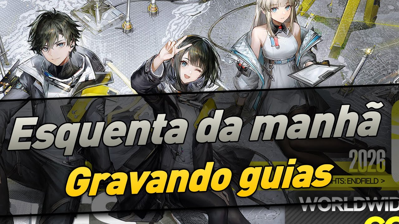 Live curtinha pra fazer uns guias e mais tarde tem mais! | Arknights Endfield