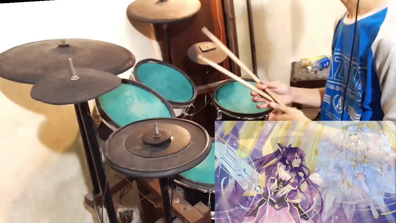 Date A Live Ⅲ (デート・ア・ライブⅢ) Opening Full「I swear」by sweet ARMS Drum cover