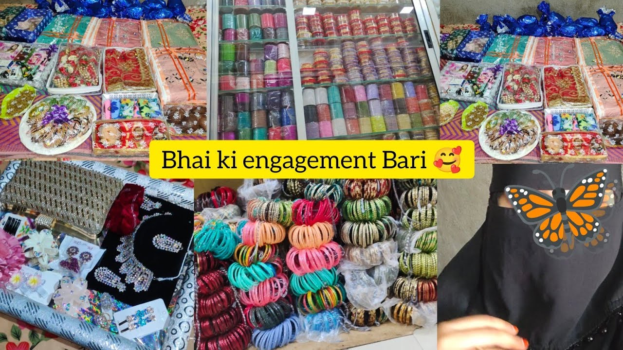Bhai Ki engagement Bhari❤️ bhabhi ke liye gift🎁 Aaj Hai shopping day 🛍️ #lifeisbeautifulvlog 🥰