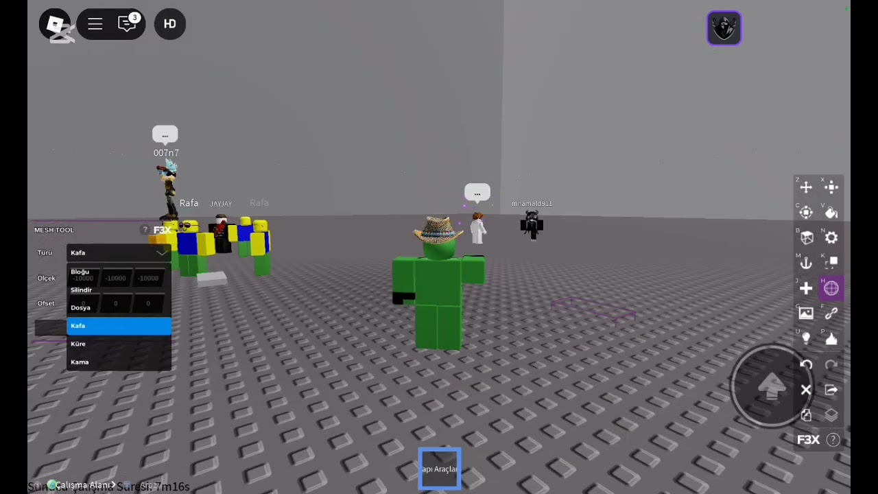 How to make SKYBOX in free headadmin (or other f3x game) #roblox