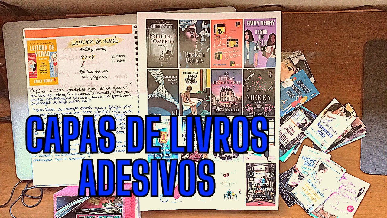 Como fazer no Canva ADESIVOS de CAPAS de LIVROS | Regiane Silva