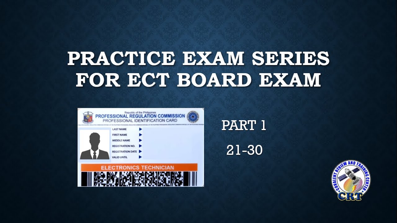 Electronics Technician (ECT) Practice Exam Part I (21-30)