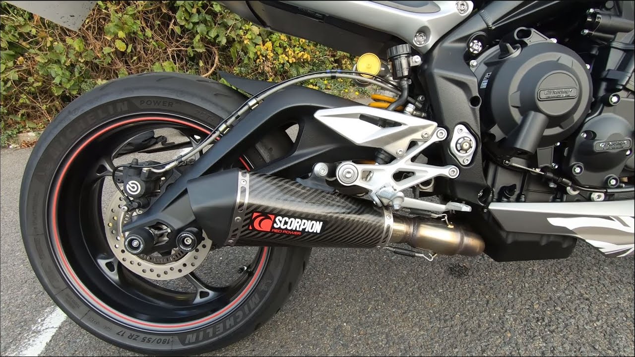 Scorpion Serket Taper Carbon Exhaust - Triumph Street Triple 765 RS
