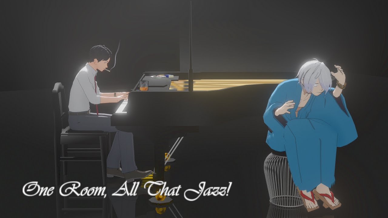 【ゲ謎MMD】ワンルーム・オール・ザット・ジャズ【ゲゲ郎・水木】