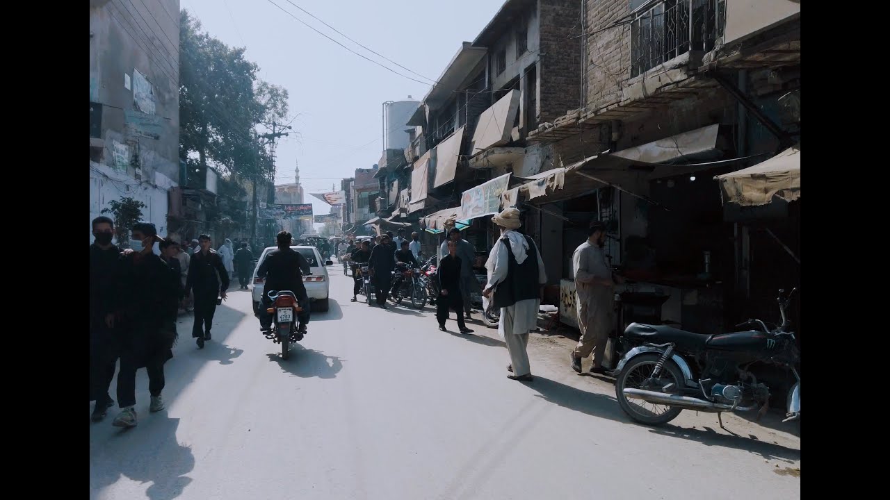 Bannu City Streets - A Drive Through