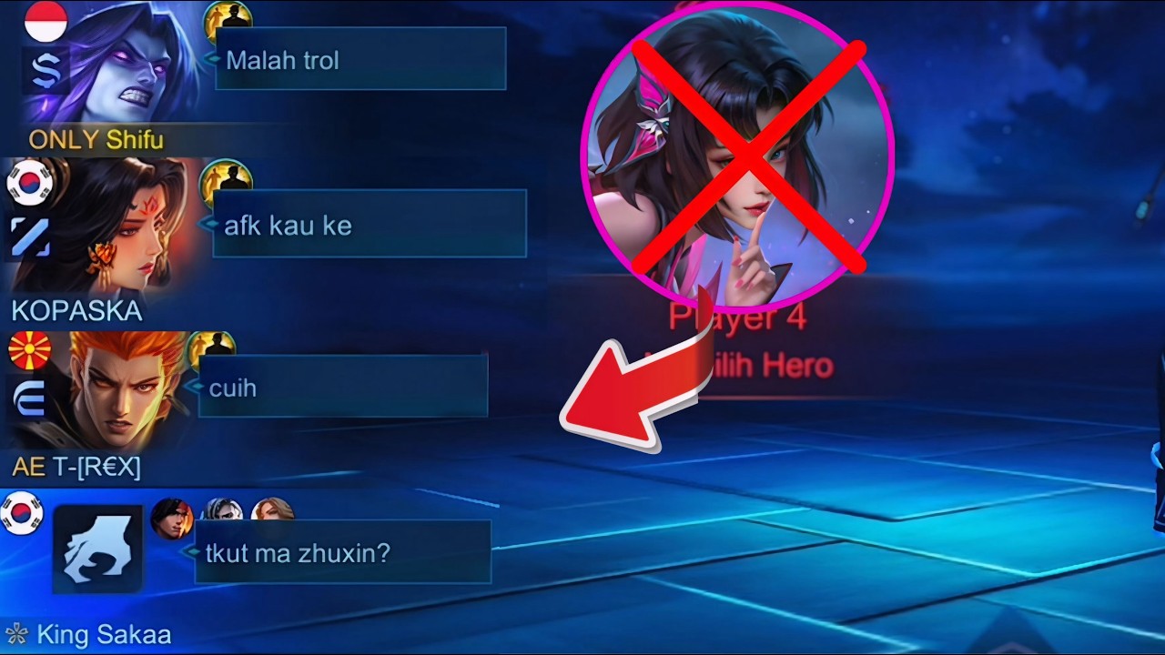 Gak dapat Zhuxin PLAYER ini malah NGETROLL - auto di BACOTIN Satu Tim