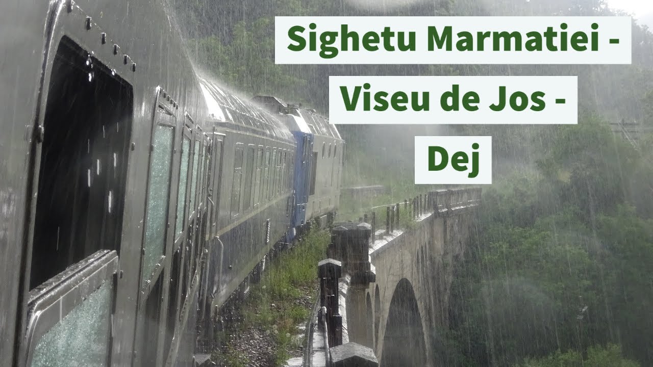 Călătorie cu trenul R 4134 între Sighetu Marmației și Cluj Napoca