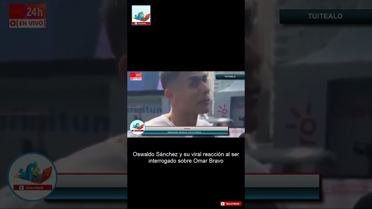 Oswaldo Sánchez y su viral reacción al ser interrogado sobre Omar Bravo 