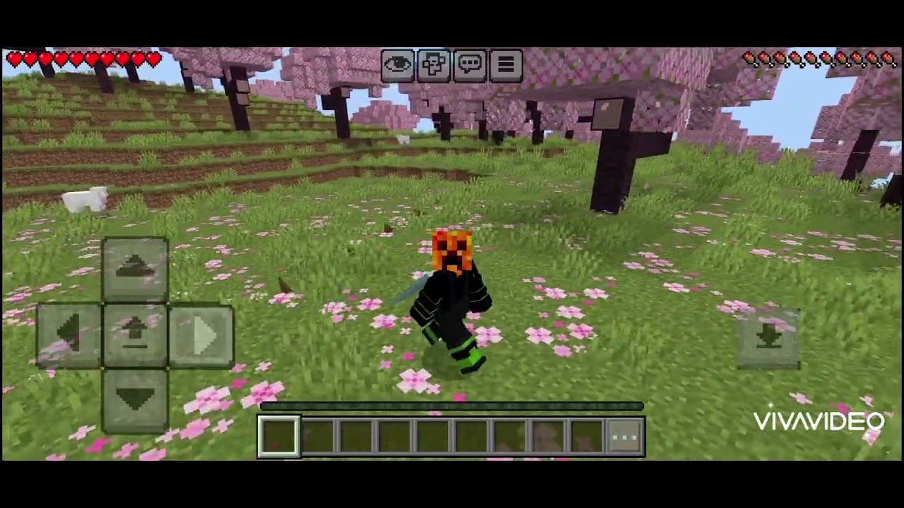 Day 1 of trying to get better in PVP in minecraft on my mobile!!!