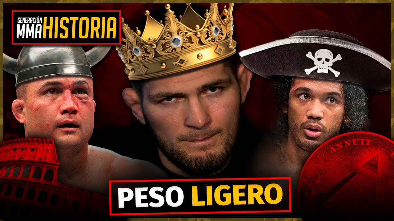 EL PESO LIGERO - HISTORIA DE LA UFC: Khabib, Makhachev, McGregor, BJ Penn, Oliveira...