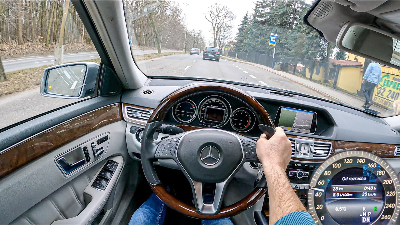Mercedes E W212 | E250 CDI 204 HP | POV Test Drive