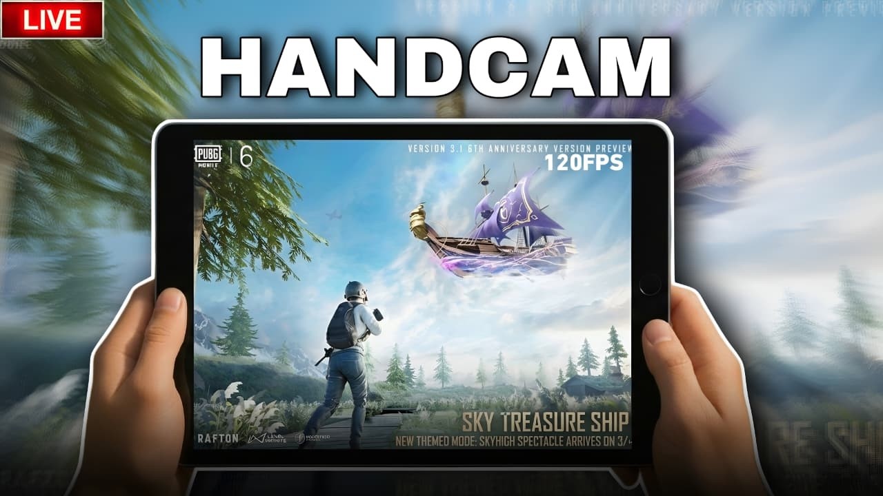 🔥 SKYHIGH SPECTACLE RETURNS! | DAY 54.55 LIVE 🔴 | BGMI Handcam | Road to 1K 💯