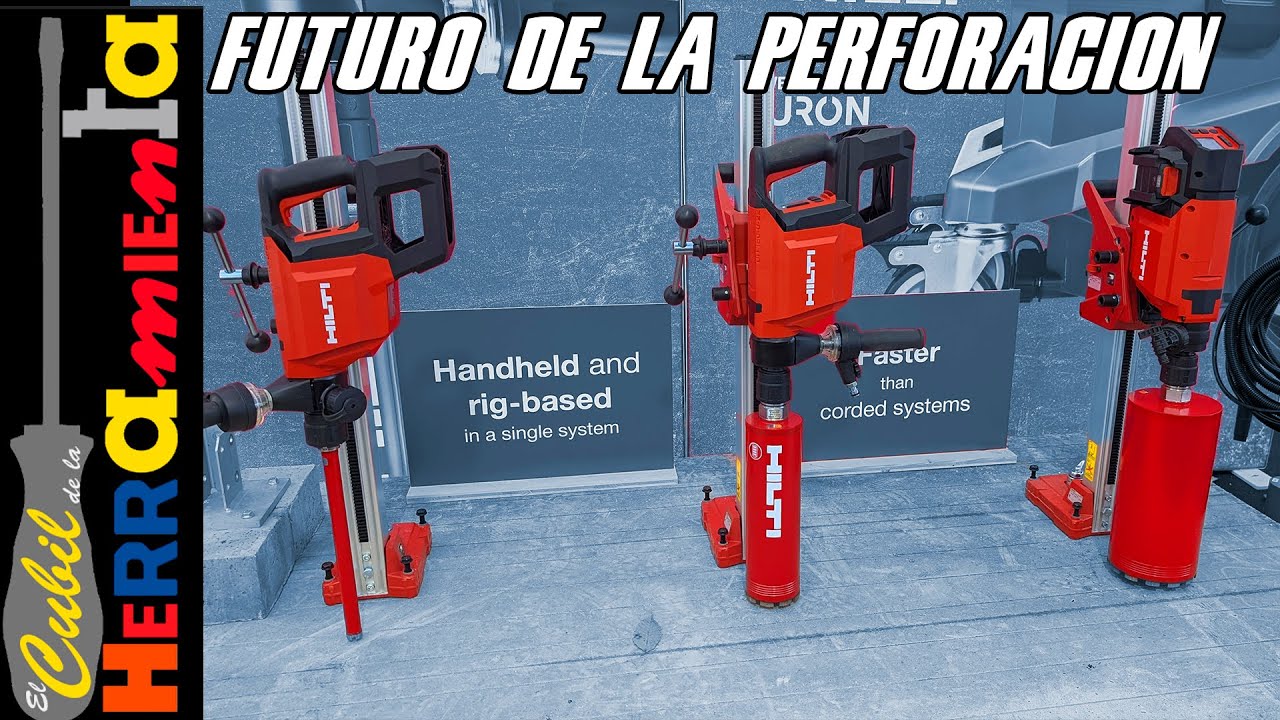 ¡PERFORAS CON DIAMANTE? ¡ENTRA!  HILTI DD 150 U 22 Y NOVEDADES A BATERIA