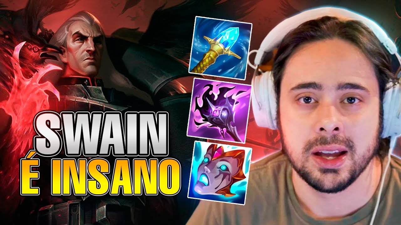 SWAIN É INSANO! YoDa Plays Swain vs Nasus | Season 2024