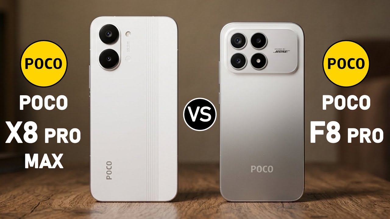 Poco X8 Pro Max vs Poco F8 Pro