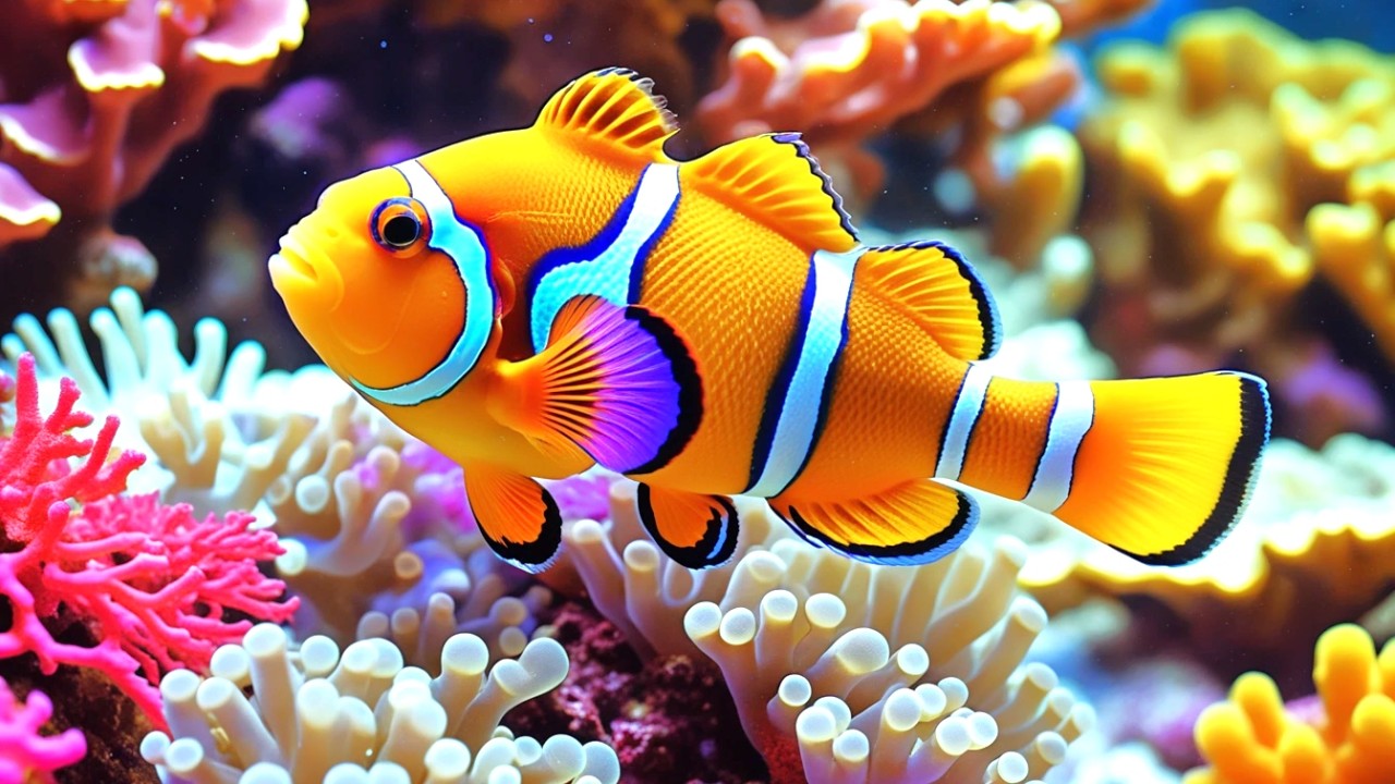 The Best 4K Aquarium - Dive Into The Mesmerizing Underwater Realm, Sea Jellyfish, Coral Reefs . #6