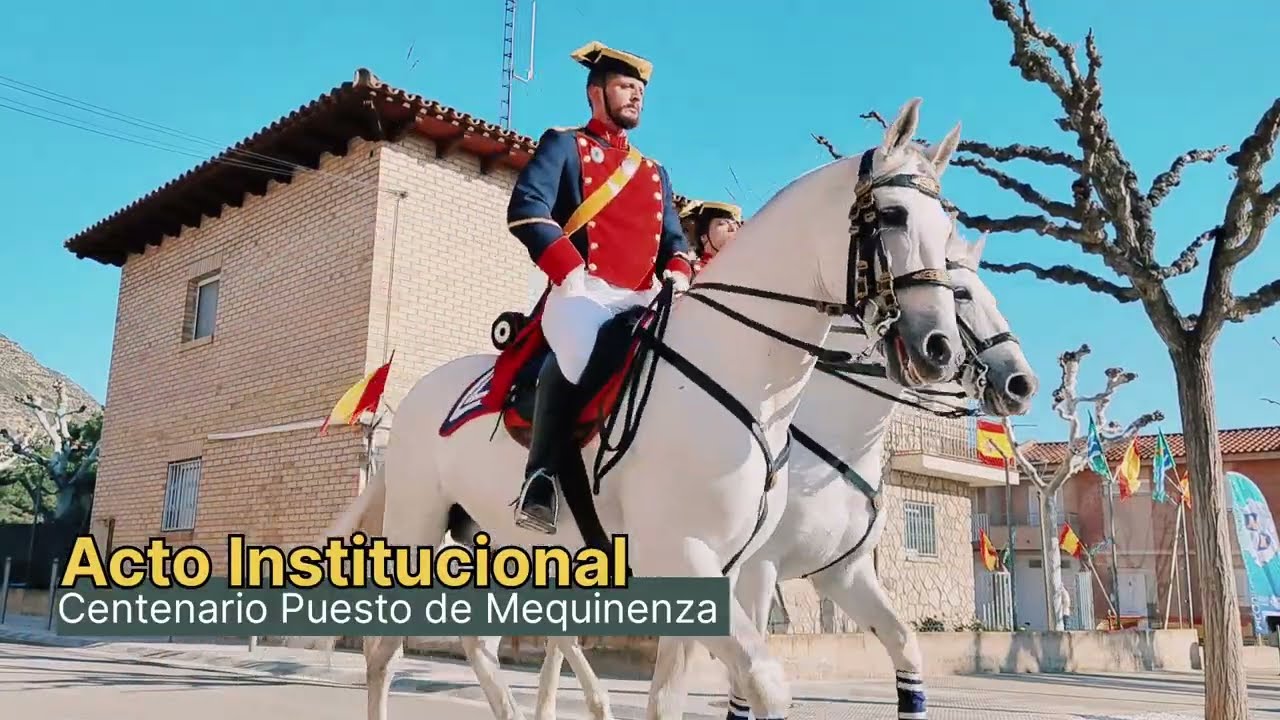 Acto Institucional conmemorativo del Centenario del Puesto de la Guardia Civil de Mequinenza.