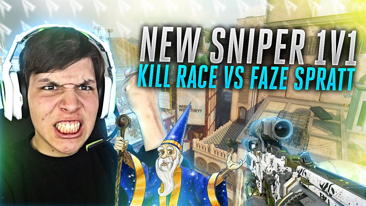 NEW SNIPER 1v1 KILLRACE Vs FaZe Spratt