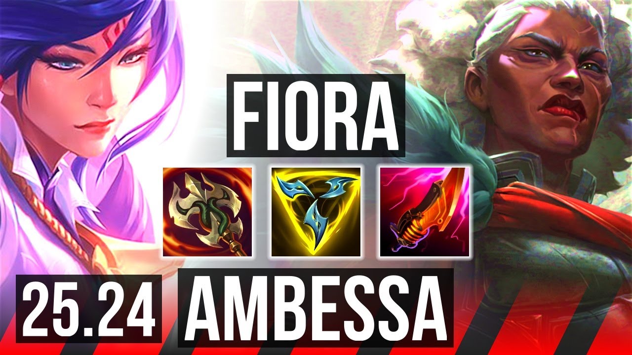 FIORA vs AMBESSA (TOP) | NA Master | 25.24